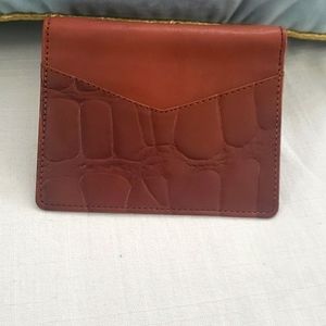 Men wallet with many pockets and credit card holde